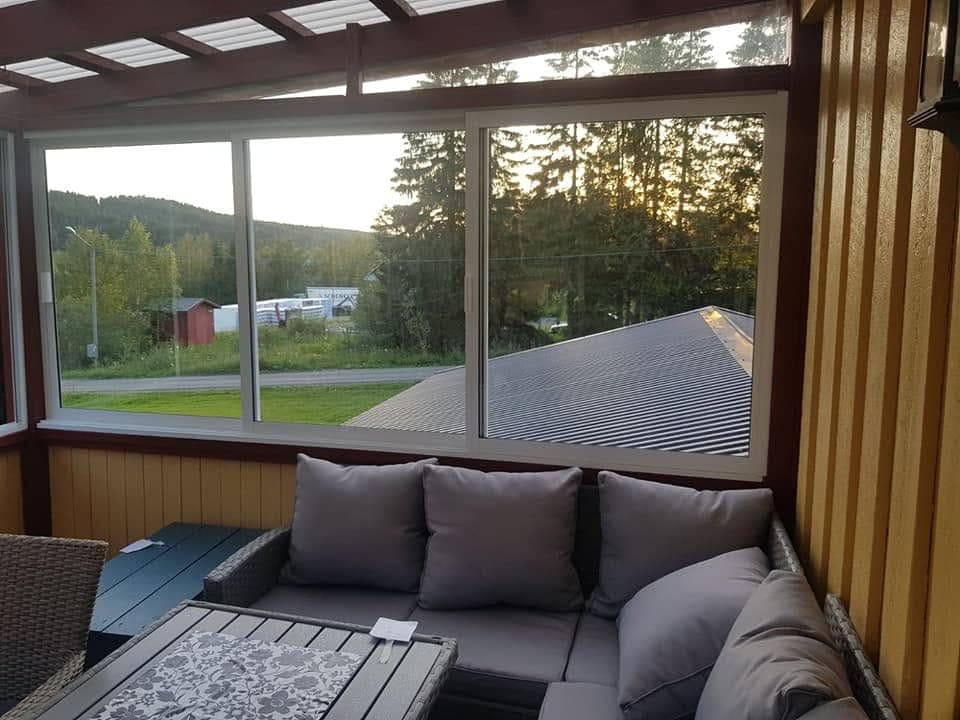 Fönsterputs · veranda